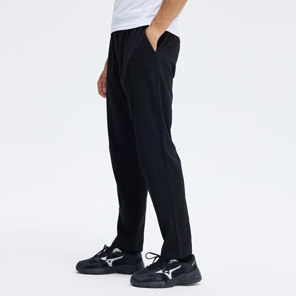 Pantalones deportivos al aire libre de otoño e invierno para hombres más pantalones de fitness casuales de secado rápido pantalones sueltos rectos pantalones de baloncesto para correr