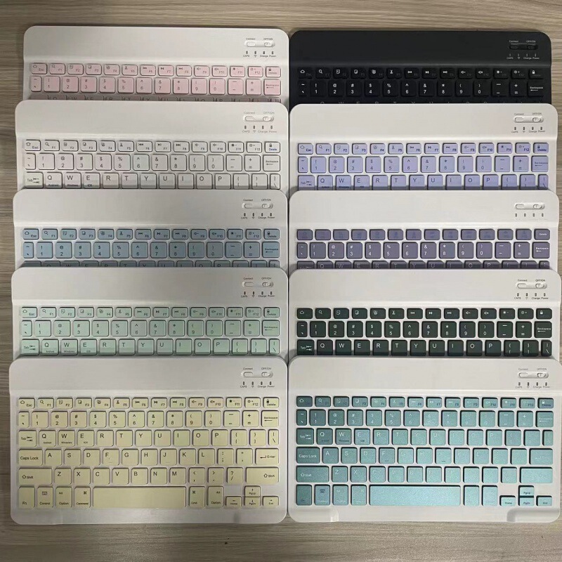 Apple iPad、Huawei、Lenovo Android携帯電話のタイピング用の充電式Bluetoothワイヤレスキーボード、売れ筋商品|undefined