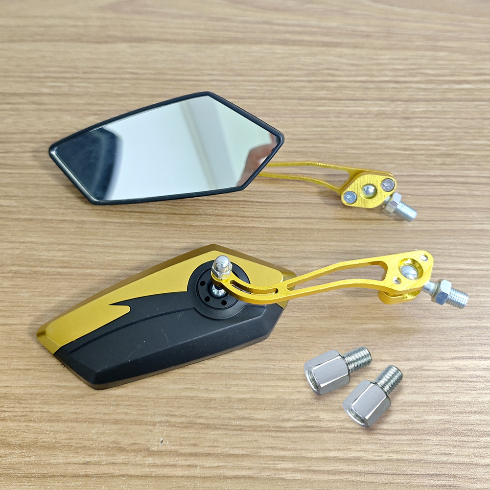 Motorcycle electric car modification universal rearview mirror reflector cross-border hot sale products rearview mirror ghost fire rearview mirror