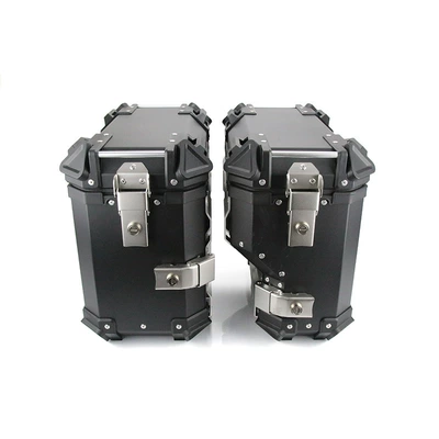 Motorcycle trunk | Trunk Travel Quick Release Left