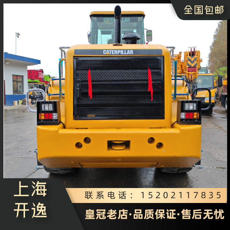 Transferencia de 5 cilindros de segunda mano Cargadora de ruedas Caterpillar 966H