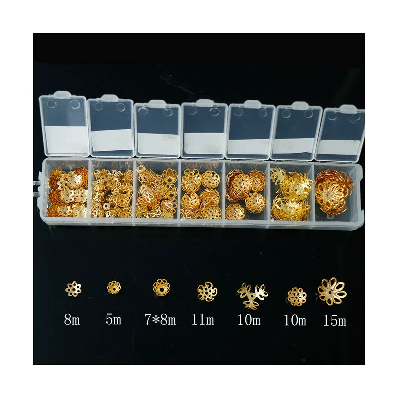 Golden set, beads, accessory, accessories, DIY