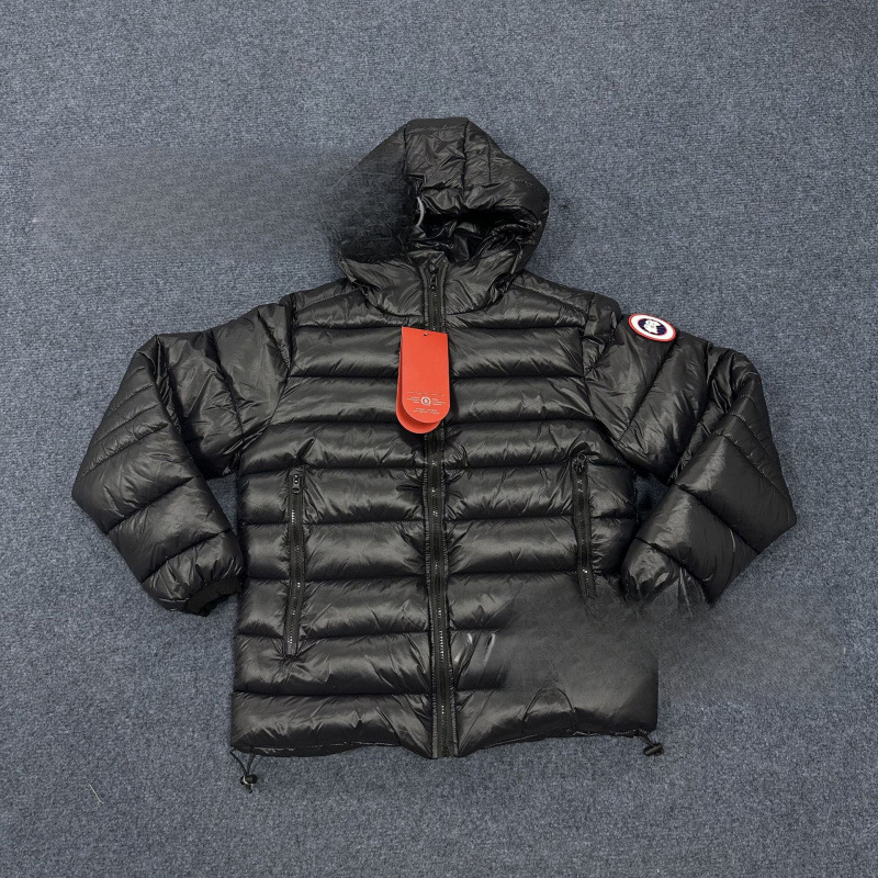 Transfronterizo para GANS GOOSE algodón pareja masculina y femenina 1 / 1 insignia europea encapuchada ropa de pan spot