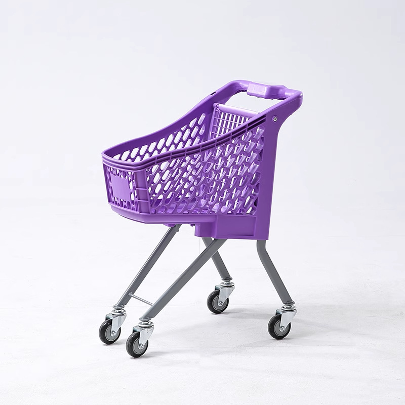 Nuevo carrito de compras de supermercado para niños parque de atracciones para niños casera de carrito de metal clip muñeca juguete carro