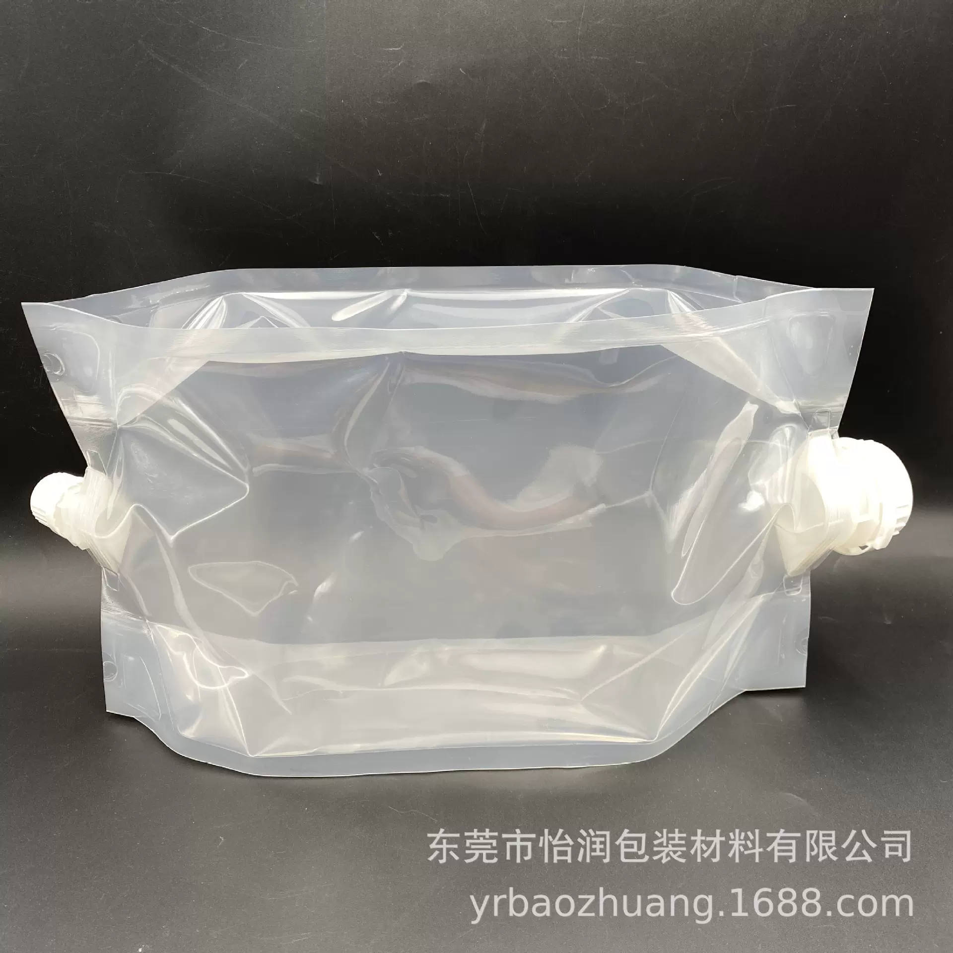 四边封双吸嘴包装袋 350ml/500ml酒精洗手液补充装加厚消毒凝胶袋