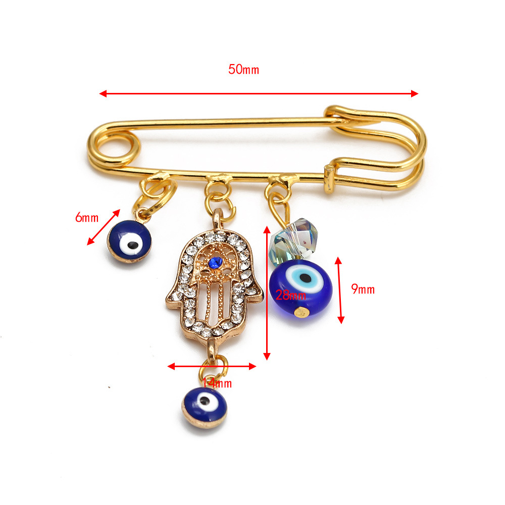 Simple Style Eye Alloy Plating Women's Brooches display picture 35