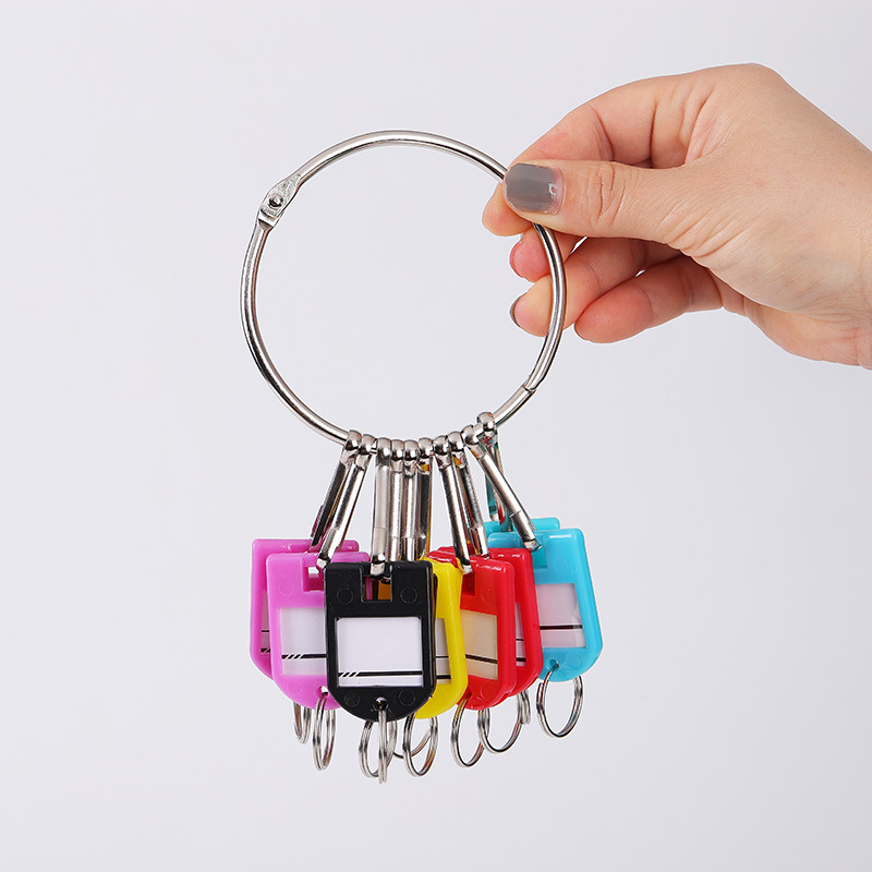 Key tray key chain key induction management classification mark