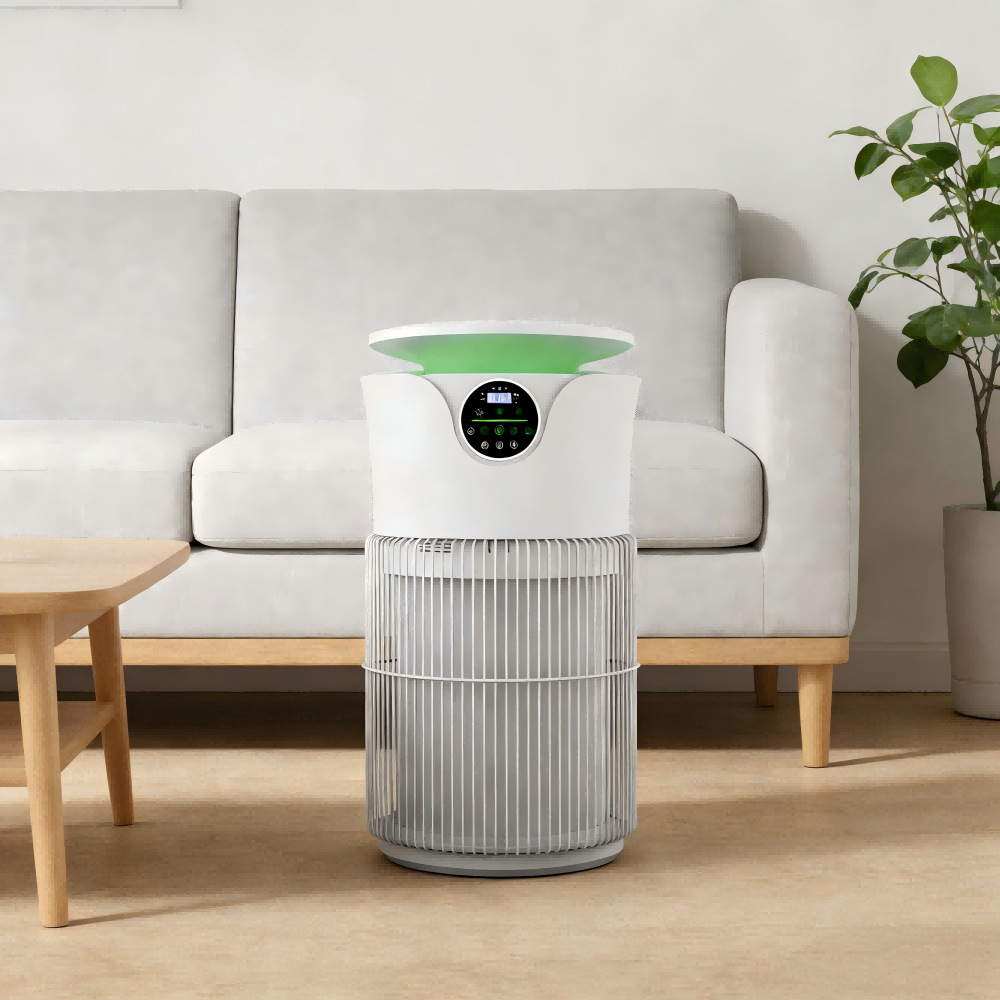 Smart Pet Cat Odor Removal Device, Formaldehyde Absorption, Dog Hair Removal, Sterilization and Disinfection, Cross-Border Air Purifier