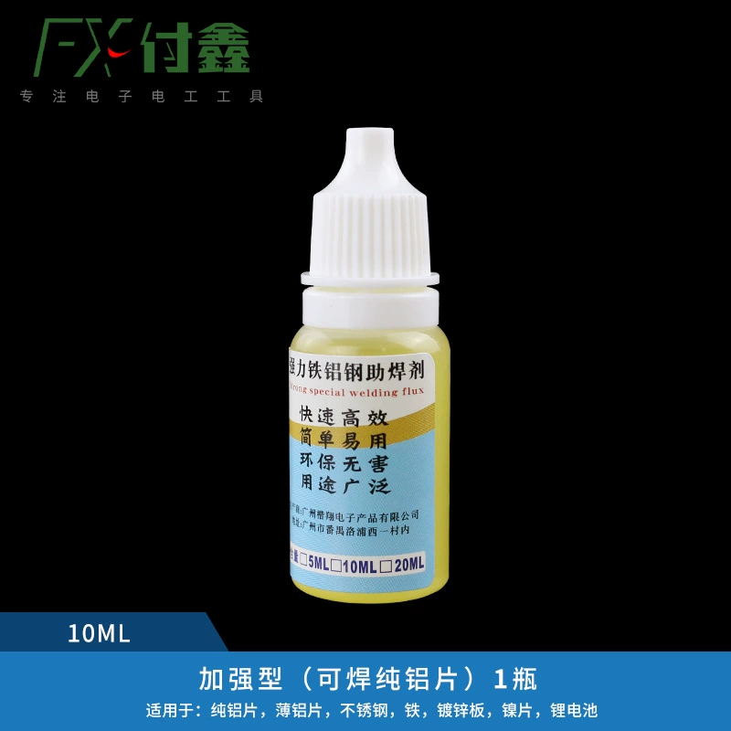 Flux Жидкость из нержавеющей стали Мощная многофункциональная безмоющаяся Оловянная пайка Электрический Утюг Паяльная Оловянная вода 18650 Батарея