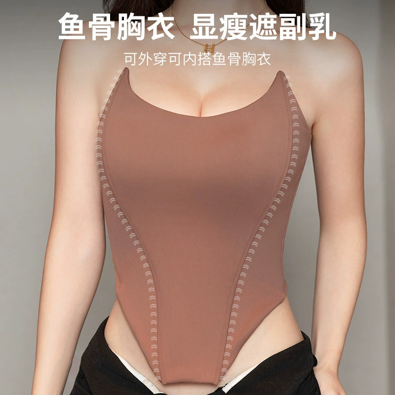 Горячая девушка в американском стиле, бюстгальтер без бретелек, женский бюстгальтер с подкладкой для груди, универсальное нижнее белье, утягивающее, можно носить на улице, не носить бюстгальтер без бретелек