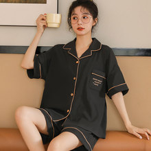 高级感复古睡衣女夏天女款夏季2026年新款少女士春秋简约风家居服