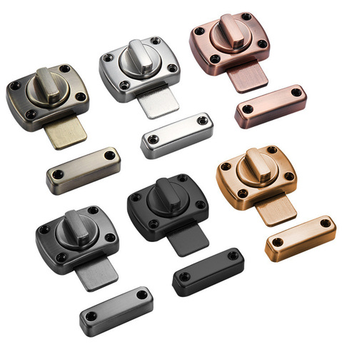 Begat thickened zinc alloy door bolt door buckle anti-theft wooden door mobile door latch door bolt left and right door latch