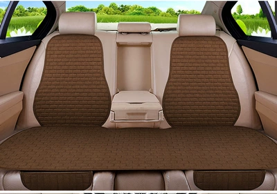 Seat cushion, seat cover | Brick Seat Cushion - brown-back-2-pieces-back-row