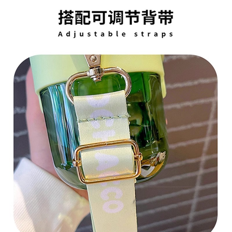 サンリオ夏子供用ウォーターカップ学生クロミダブルドリンクカップ学校ポータブルコンパートメントカップ大容量|undefined