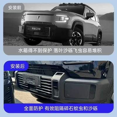 Protective Cover Grille Modified Decorative – Automobile anti-insect net