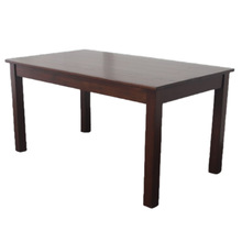 家用客厅实木餐桌拼接餐桌 纯实木中式家具简约餐桌
