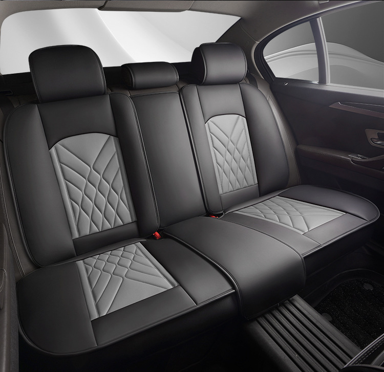 Car Five-Seater Four-Season Universal Car Seat Cushion Fully Surrounded Seat Cushion Cover Fully Covered Seat Cover Breathable Seat Cushion Summer New Style