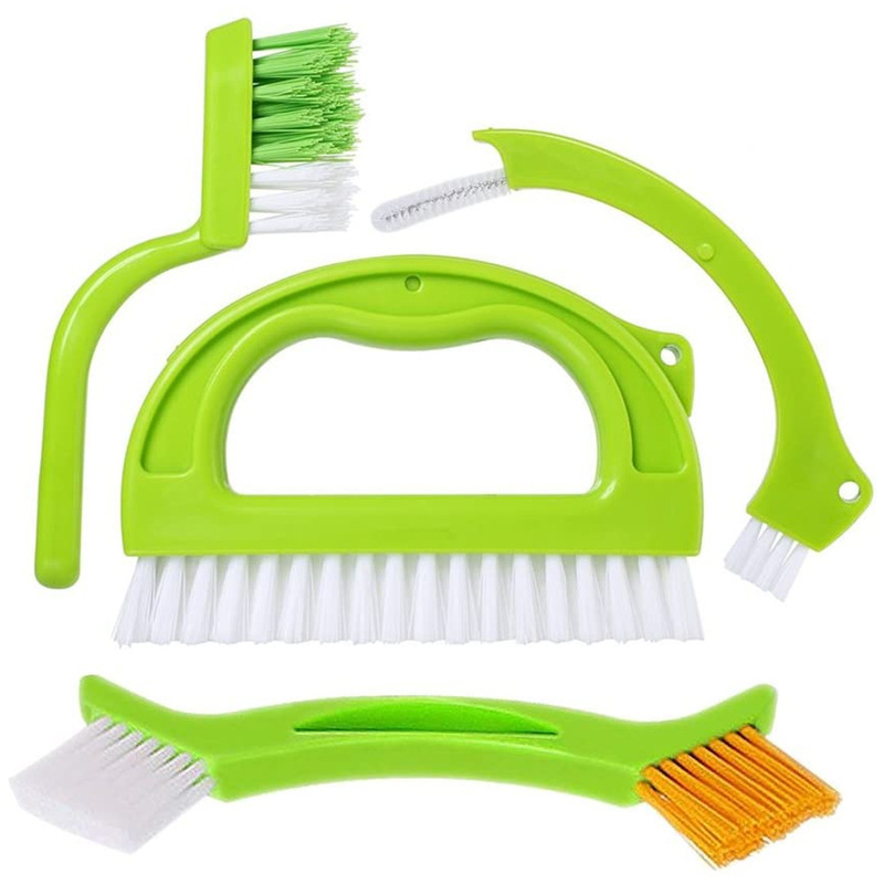 4-piece set of grouting cleaning brush nylon brush tile joint 4 in 1 cleaning brush tank slurry brush tile gap cleaning