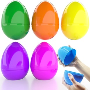 Cross-Border Easter Egg 6inch 10*15cm Large Size Large Easter Egg Gacha Plastic Eggshell Dinosaur