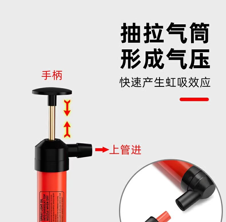 Second generation car oil pump oil pump oil changer manual oil pump boxed OPP bagged car emergency products