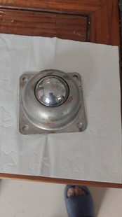 Manufacturer Supplies Cy38A Four-Hole Bull'S-Eye Universal Ball Carbon Steel Galvanized Universal Wheel Caster Universal Transport Wheel