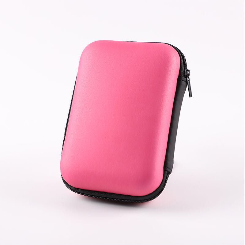 Fabricante en stock Eva bolsa de almacenamiento caja de almacenamiento de auriculares cable de datos bolsa de auriculares