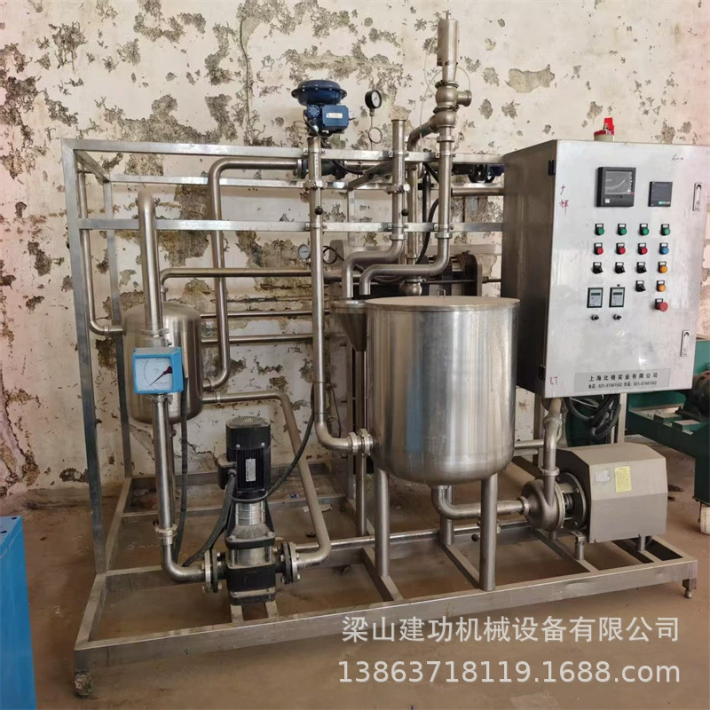 Б/у стерилизатор пластинчатый UHT полностью автоматический ультравысокотемпературный стерилизатор для стерилизации молочных соков и напитков