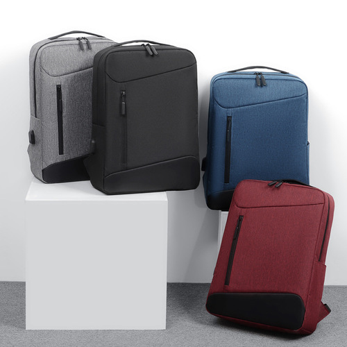 New business backpack men's waterproof luminous multifunctional computer backpack school bag college student business bag gift