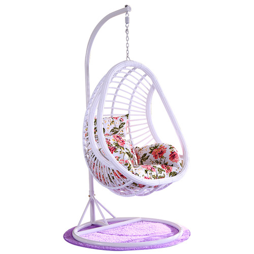 Swing chair indoor balcony cradle chair courtyard hanging basket rattan chair home hammock bird's nest chair lazy swing chair
