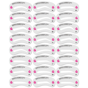 Novice Eyebrow Repair Tool Eyebrow Repair Card Men's Thrush Assist Men's Eyebrow Repair Tool Women's Eyebrow Card Set