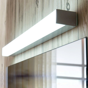 Modern Simple Retractable Mirror Headlight Led Waterproof Anti-Fog Dressing Table Mirror Light Bathroom Toilet Mirror Cabinet Lamp