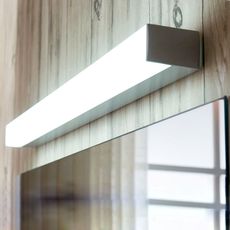 Modern Simple Adjustable Mirror Front Light Led Waterproof and Anti-Fog Vanity Mirror Light Bathroom Toilet Mirror Cabinet Lighting