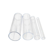 高透明亚克力管直径-5mm有机玻璃圆管空心管贴底加盖彩色圆管定制