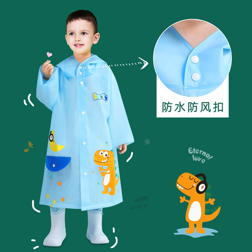 Mumeng children's rain gear set kindergarten baby cartoon waterproof raincoat full body rain boots children's rain boots wholesale