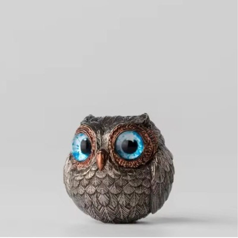 クロスボーダー新品Owl Beadsペンダントフクロウクリエイティブホーム工芸品置物フクロウ置物|undefined