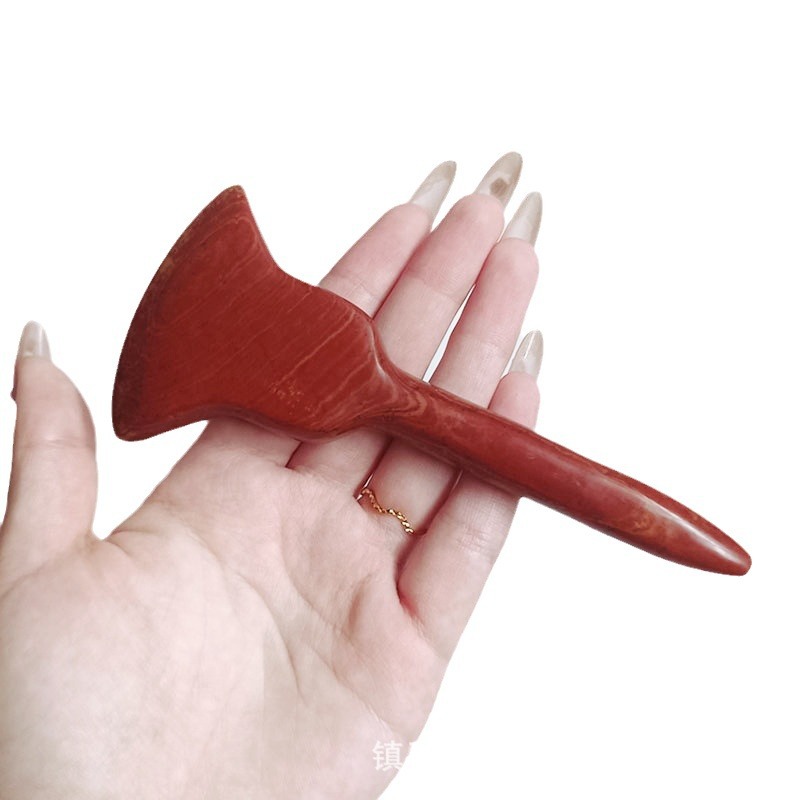 새로운 비안스톤 스크래핑 보드 마사지 스틱 도끼 모양 다기능 뷰티 스크래핑 보드 힘줄 스틱 제조업체 도매