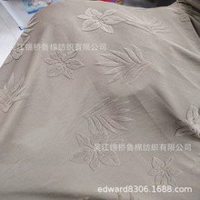 全涤针织大提花毛巾布羊羔泰迪天鹅绒印花经编弹力仿棉瑜伽服面料