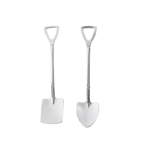 Shovel spoon creative cute little spoon stainless steel household eating watermelon shovel spoon dessert couple Internet celebrity spoon
