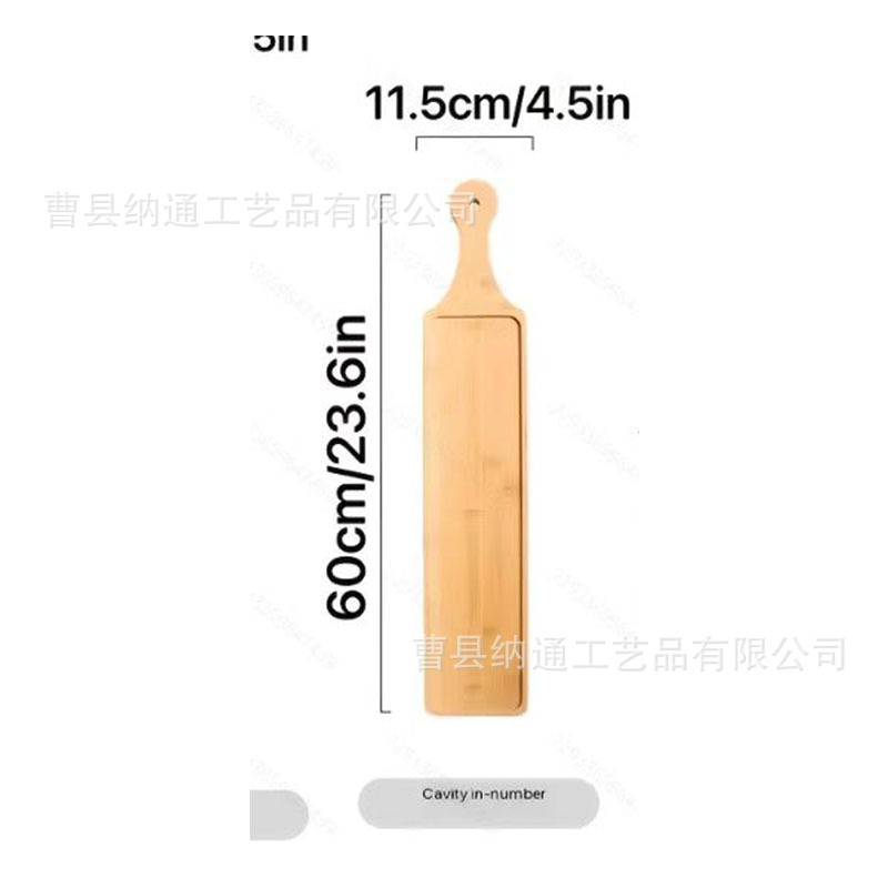 长条竹木托盘火锅肥牛摆肉盘配菜日式寿司摆盘商用特色木质餐盘|undefined
