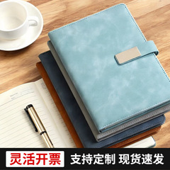 A5商务办公记事本加工 多色可选 会议记录本批发打印logo一件代发