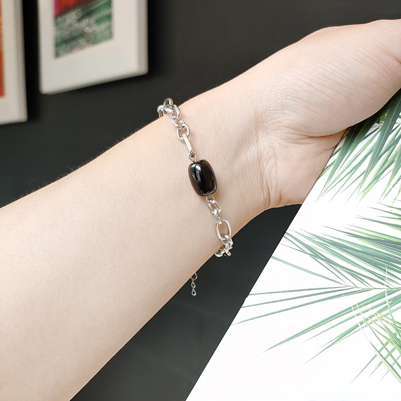 Geometric Simple Style Titanium Steel Bracelets In Bulk display picture 6