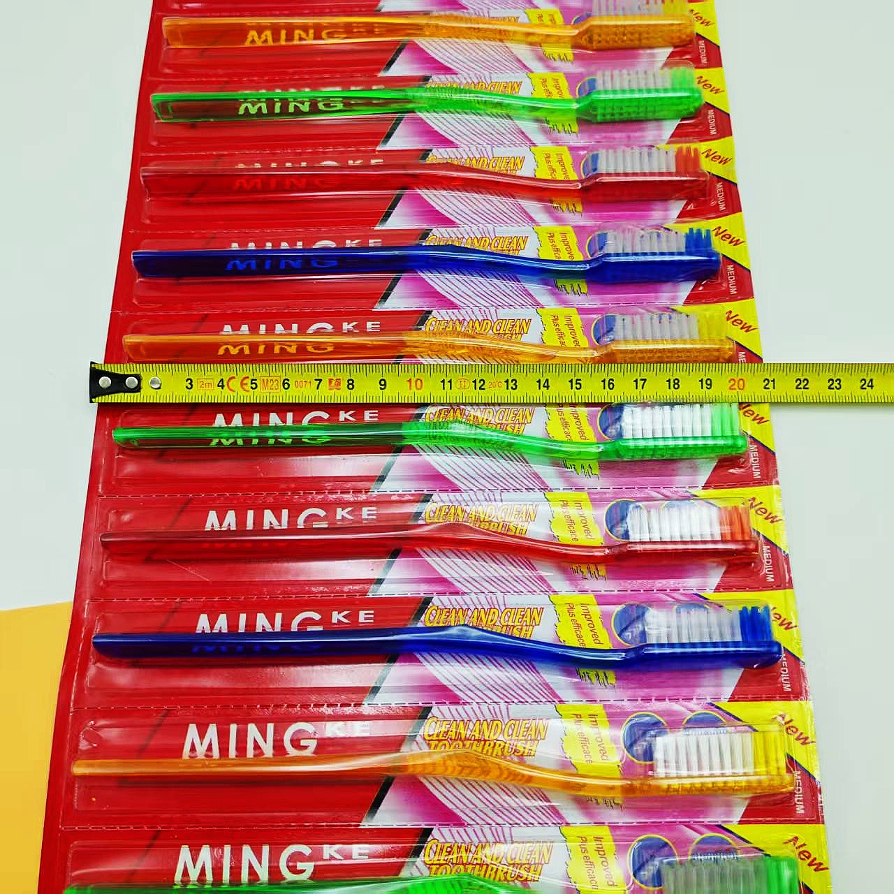Cepillos de Dientes Manuales para Adultos, Set de 12, Limpieza