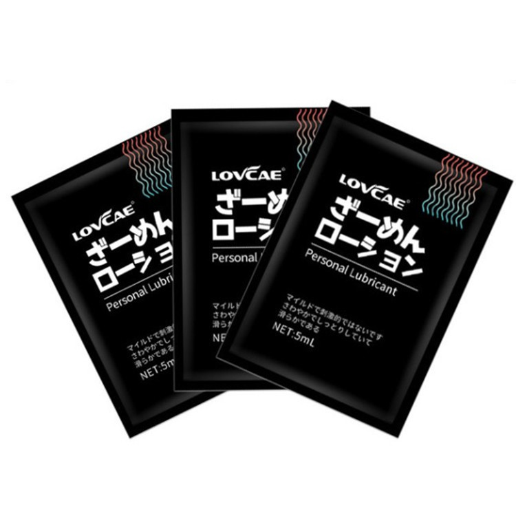 Lubrificante portátil de bolsas de agua soluble en agua lubricante sin lavado lubricante sexual para adultos lubricante mayorista