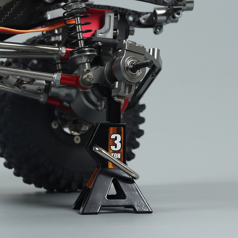 1/10 simulación escalada coche SCX10 D90 CC01 TRX4 metal Jack reparación marco soporte de