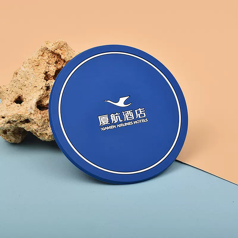 卡通猫咪杯垫防烫隔热pvc软胶可爱少女垫子防滑ins餐垫批发小商品