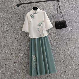 唐装套装;汉服禅茶服;旗袍