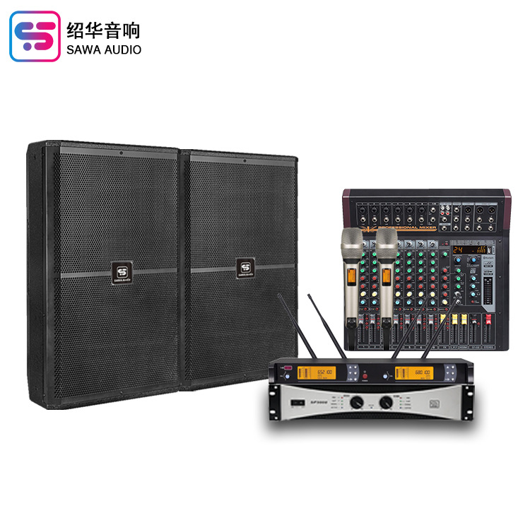 Directo de fábrica Altavoz profesional solo 15 pulgadas rendimiento al aire libre CONFERENCIA DE BODA KTV bar etapa de audio traje