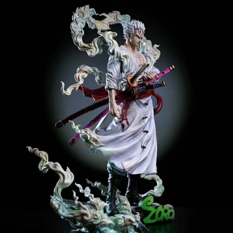 One Piece Figure Fit Nika Zoro (Double Head Interchangeable) Gk Figure Model Ornament Zoro Anime Statue One Piece Figure Fit Nika Zoro (Double Head Interchangeable) Gk Figure Model Ornament Zoro Anime Statue