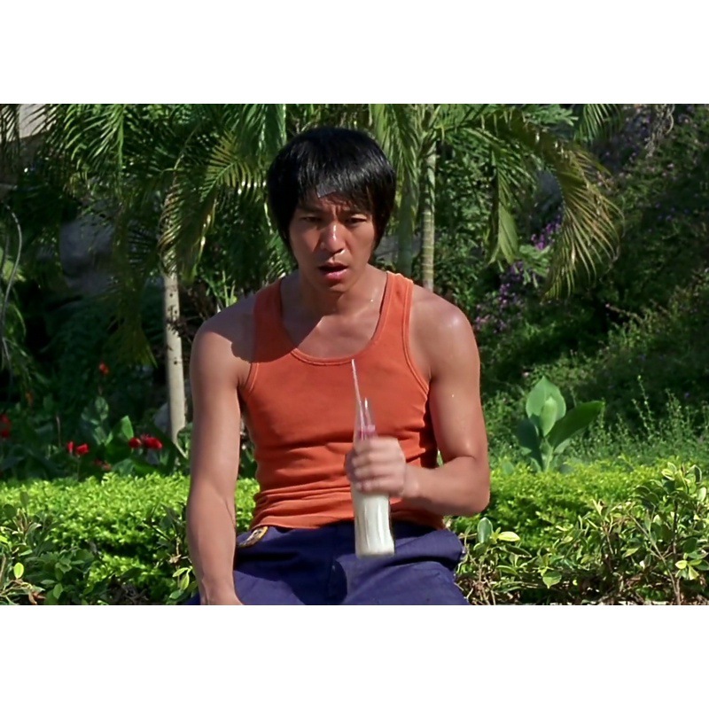 Zhou Xingchi foto de película clásica póster nostálgico retro decoración marco dormitorio pintura de pared simple