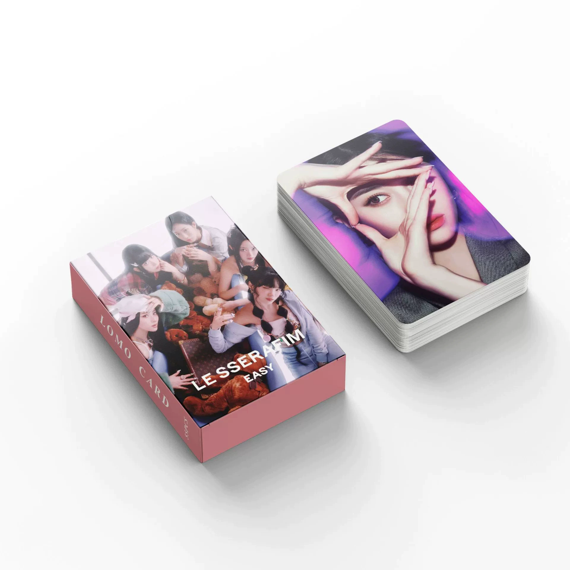 55 Le Sserafim Фотоальбом Card Easy Lomo Маленькая вишня цветок